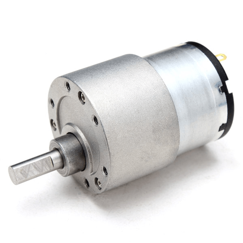 CHIHAI MOTOR 4Pcs 12V 80RPM DC Metal Gear Reducer Motor GM37-3525 High Torque DC Gear Motor - MRSLM