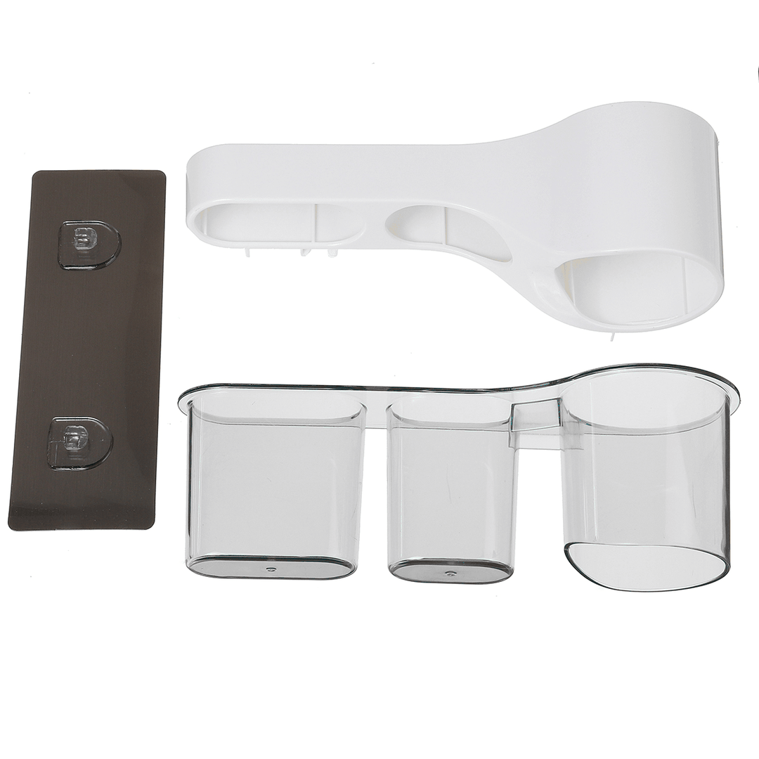 Hair Dryer Holder Storage Box Hands Free Shelf for Bathroom Organizer Storage Rack Bathroom Accessories Set Home - MRSLM