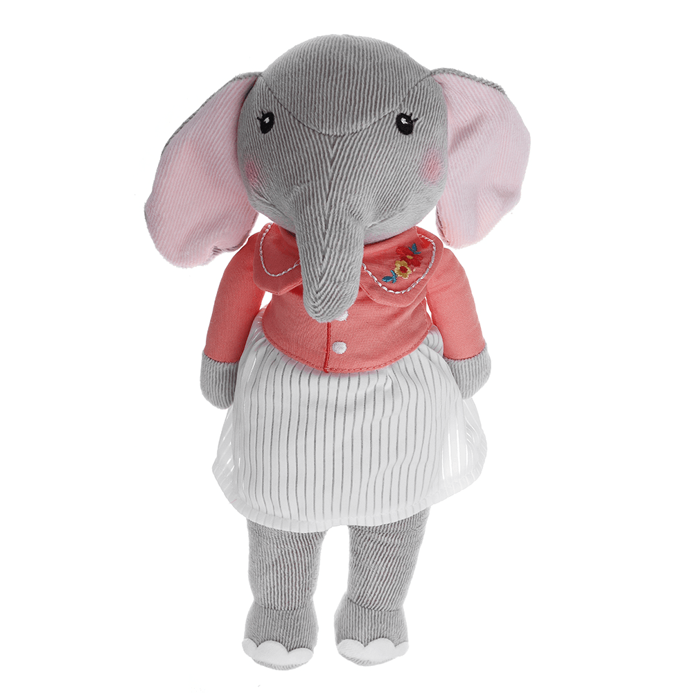 12.5 Inch Metoo Elephant Doll Plush Sweet Lovely Kawaii Stuffed Baby Toy for Girls Birthday - MRSLM