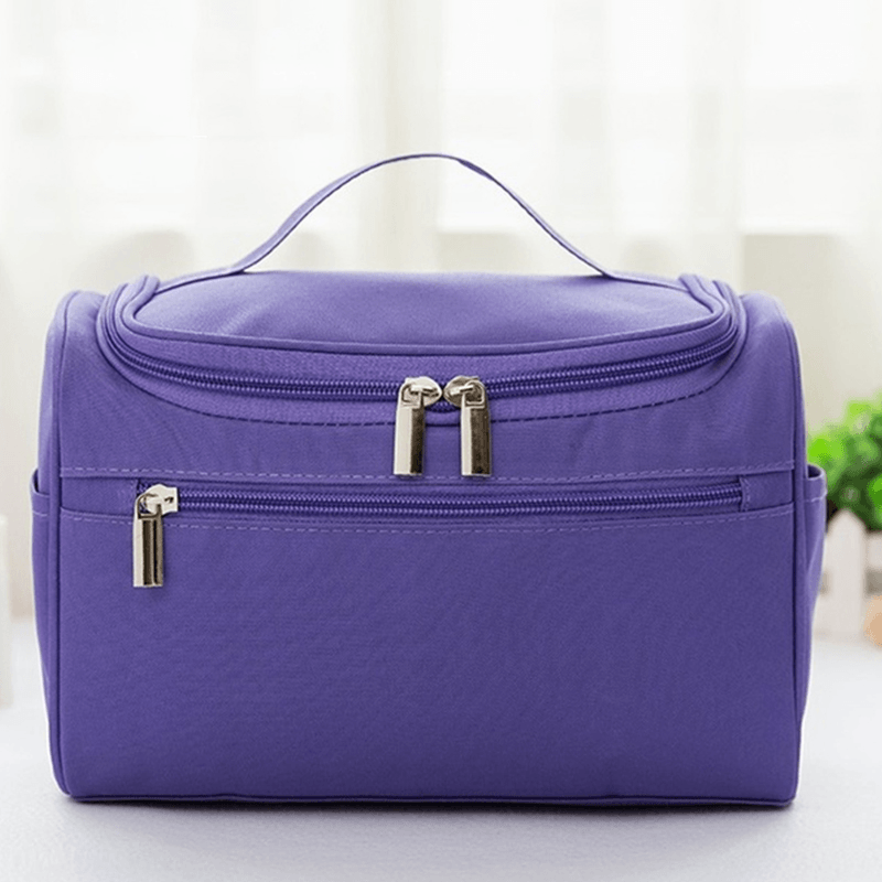 Women Portable Toiletry Wash Bag Waterproof Cosmetic Make-Up Storage Pouch Outdoor Travel - MRSLM