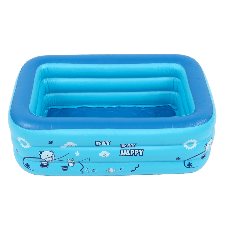 Kids Baby Children Inflatable Swimming Pool 3 Layer Pool Summer Water Fun Play Toy - MRSLM