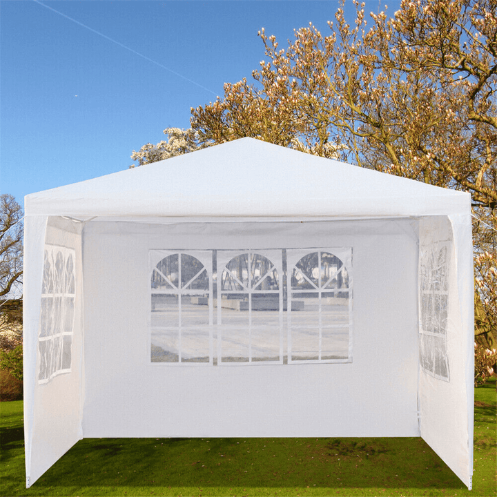 3X3M 3 Instant Sidewall Tent Canopy UV Sun Wall Waterproof Tent Sunshade Sidewall Outdoor Camping Gazebo Wedding Marquee Party - MRSLM