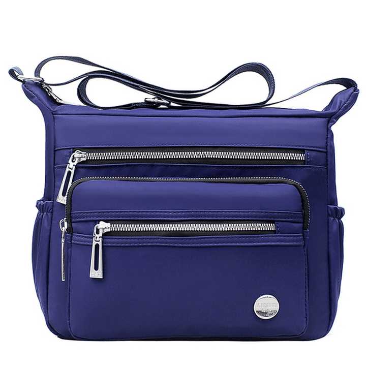 Nylon Multi-Layer Mummy Bag Shoulder Bag Messenger Bag - MRSLM