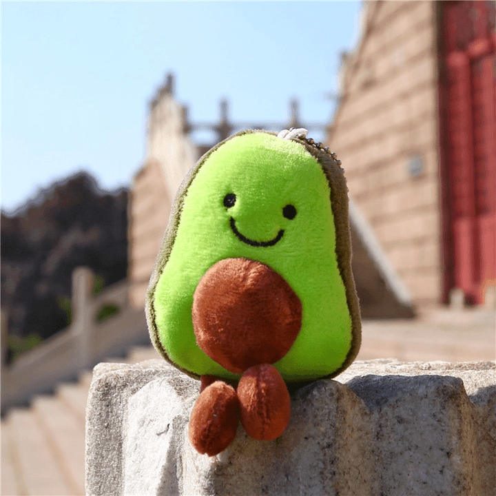 Avocado Keychain Pendant Bag Doll Pendant Plush Toy - MRSLM