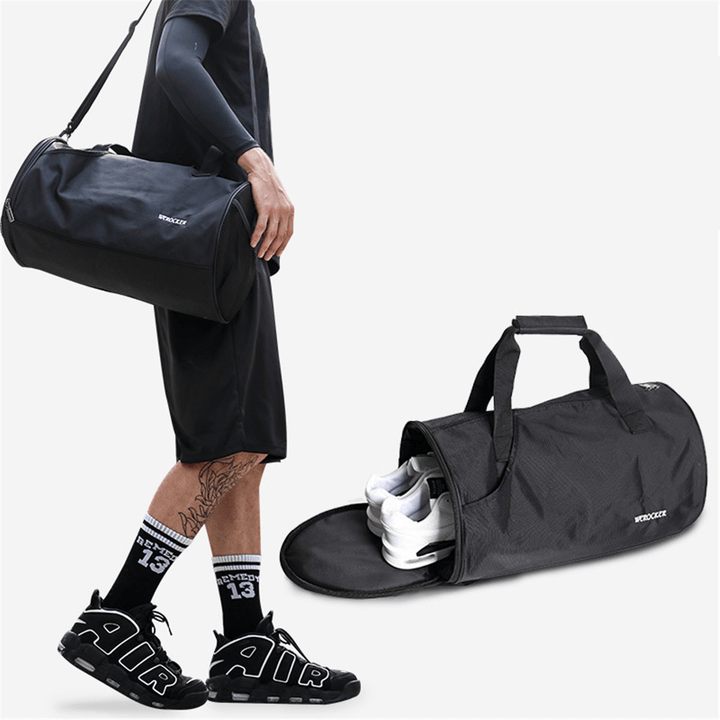 Outdoor Sport Gym Duffle Backpack Luggage Travel Fitness Shoulder Bag Shoes Basketball Storage Organizer - MRSLM