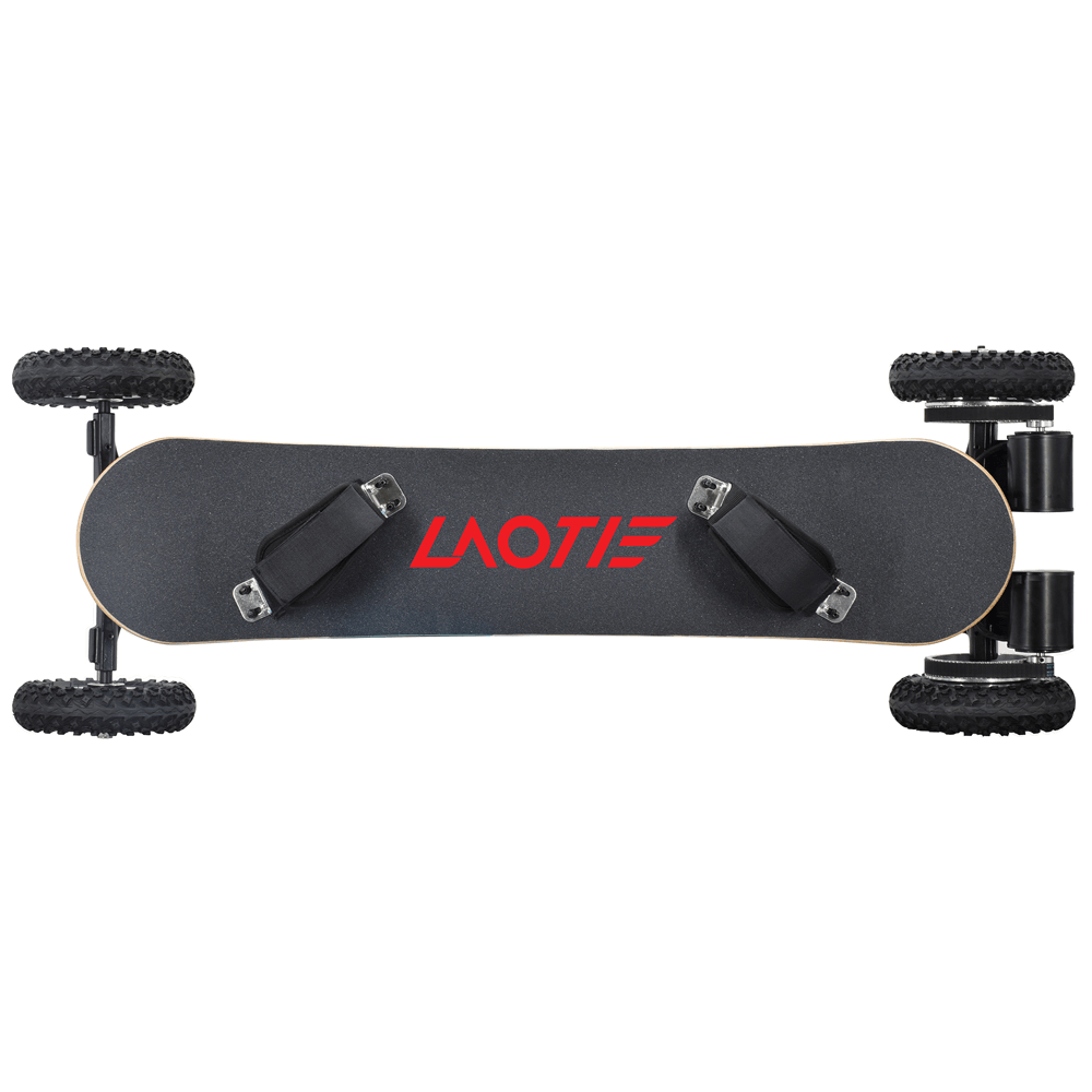 LAOTIE H2C 36V 10Ah 2X1650W Double Motor Electric Skateboard 40Km/H Top Speed 25Km Mileage Range Max Load 200Kg - MRSLM