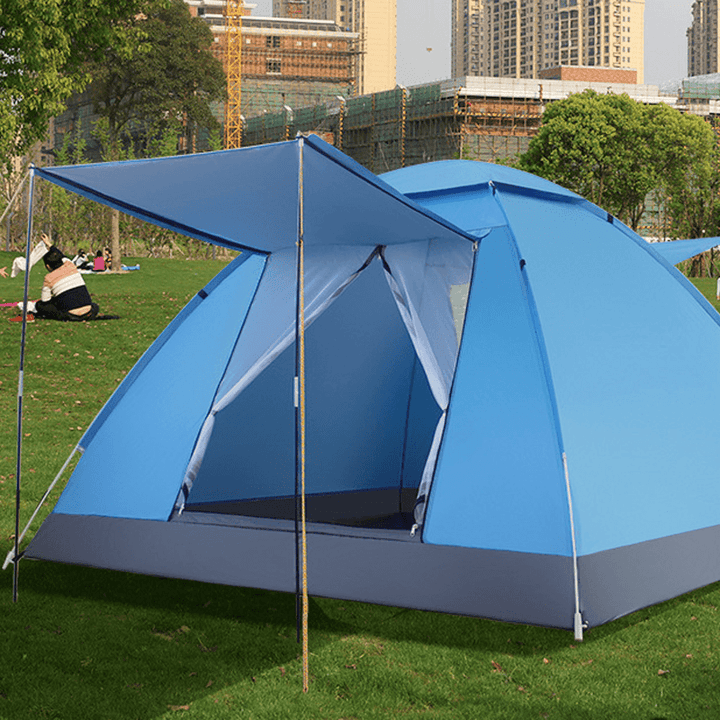 For 4 Person 2*2*1.25M Automatic Set up Family Outdoor Camping Tent UV Proof Camp Tents Ultralight Instant Shade Tent - MRSLM