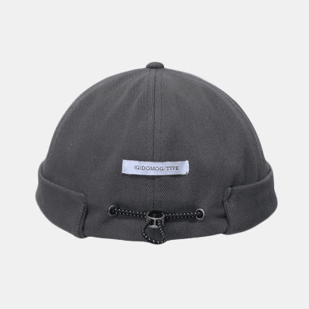 Drawstring Personality Ebony Landlord Hat - MRSLM