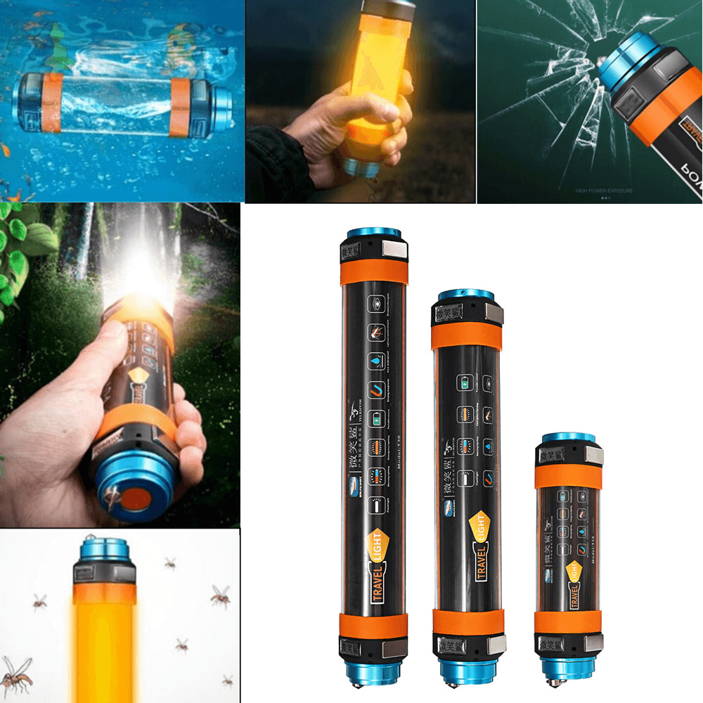 Outdoor Camping Light 8 Features Adventure Mountaineering Military Diving Rescue LED Lights - MRSLM