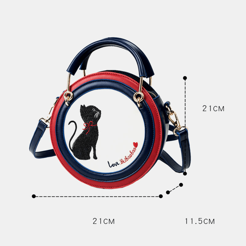 Women Fashion Cat Cute Crossbody Bag Shoulder Bag for Daily Party - MRSLM