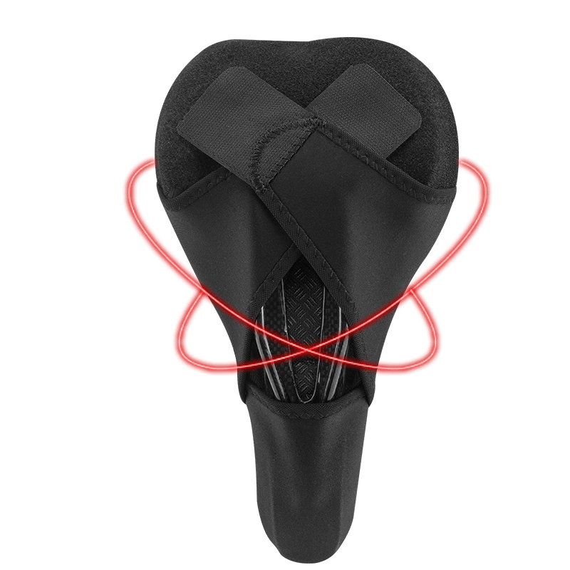 ROCKBROS Bike Saddle Cushion Cycling Saddle Cover Liquid Silicone Soft Breathable Bike Seat Pad Bike Accessories - MRSLM