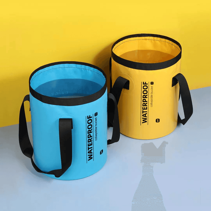 14.5/22.5L Waterproof Water Bags Fishing Folding Bucket Portable Bucket Water Container Storage Carrier Bag - MRSLM