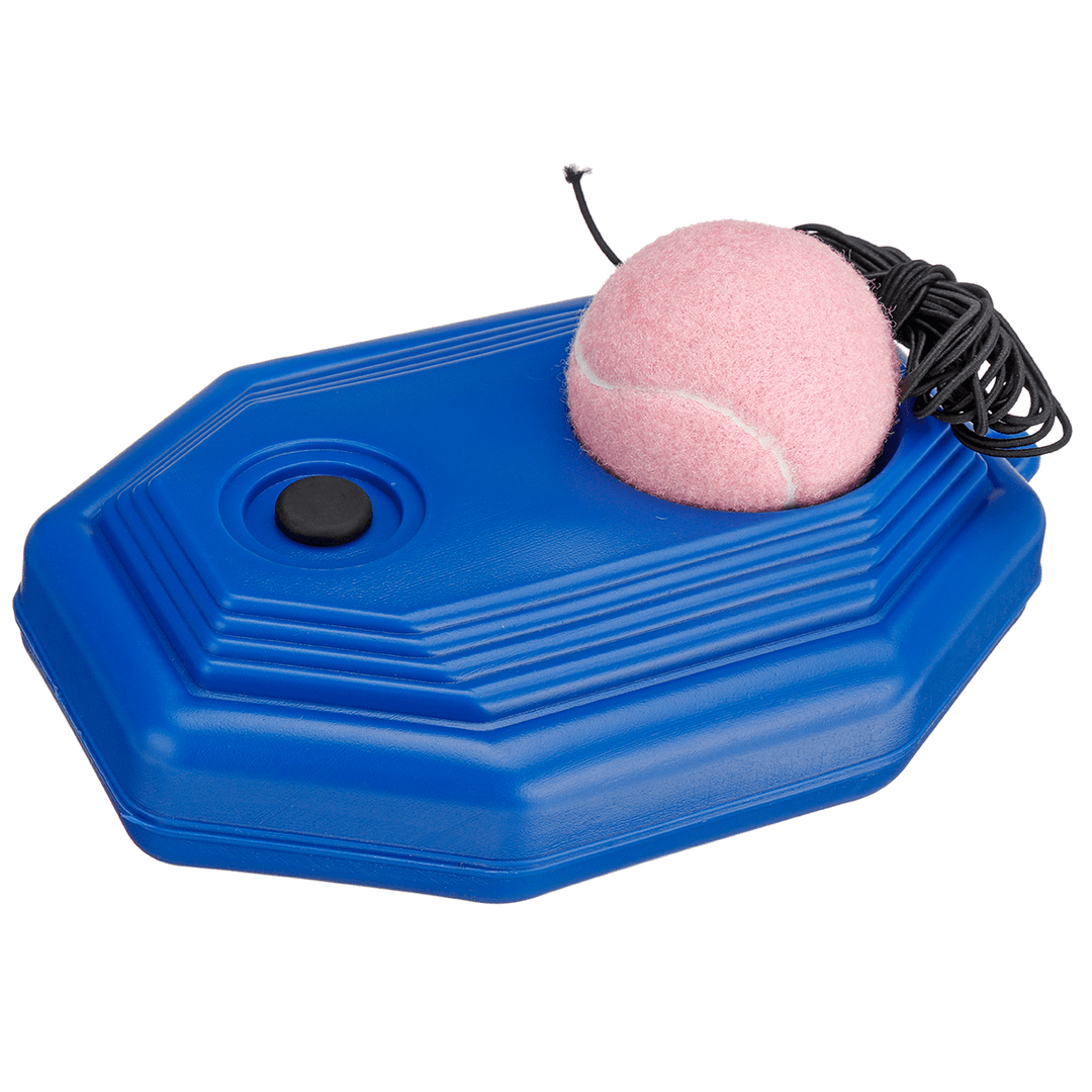 Tennis Rebounder Tennis Swing Ball Practice Equipment Portable Self Training Tool with String - MRSLM