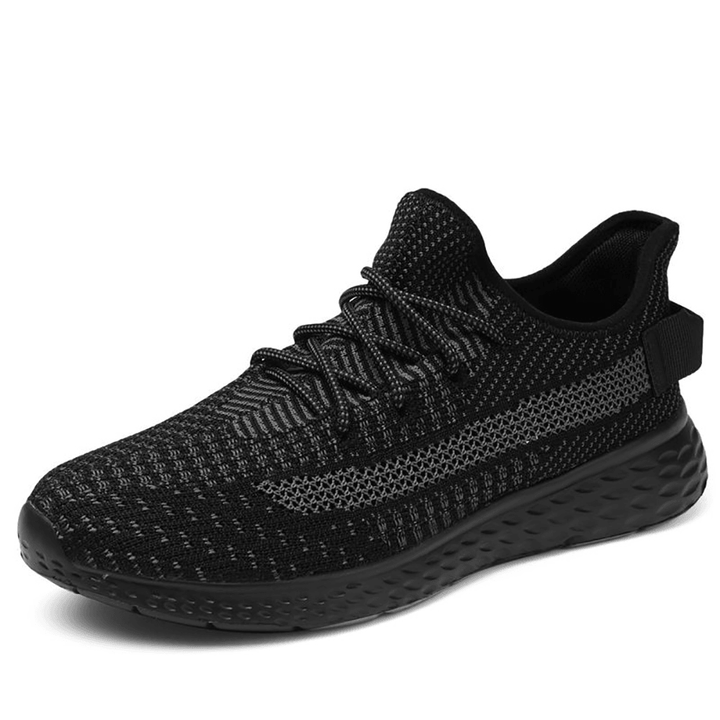 Breathable Mesh Knitted Running Soft Sneakers - MRSLM