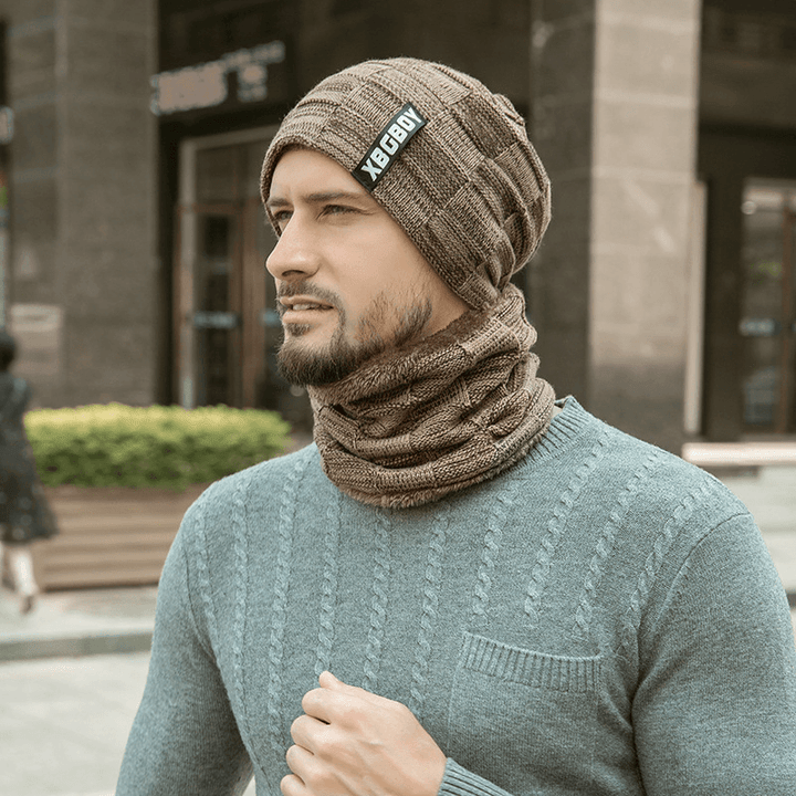 Autumn and Winter Men'S Fashion Knitted Hat - MRSLM