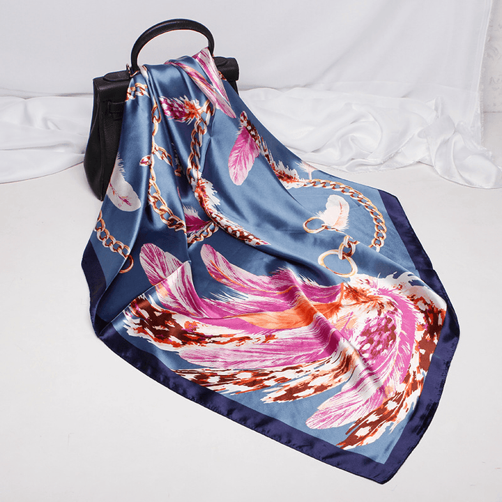 Imitation Silk Handbags Satin Silk Scarf - MRSLM