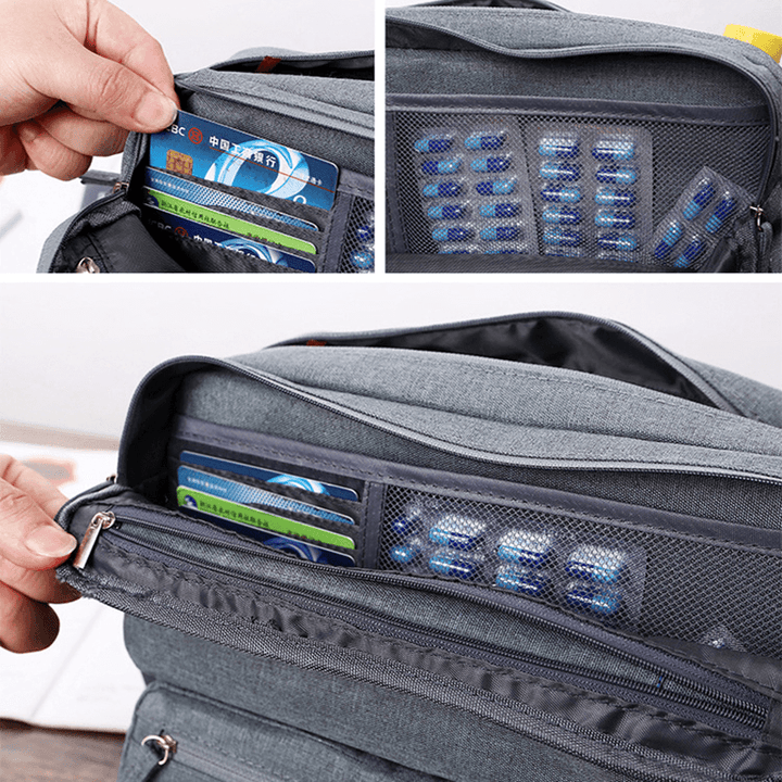 Travel Storage Bag Shoulder Computer Ipad Bag Trolley Case Hanging Bag Out Clothing Luggage Bag Laptop Bag - MRSLM