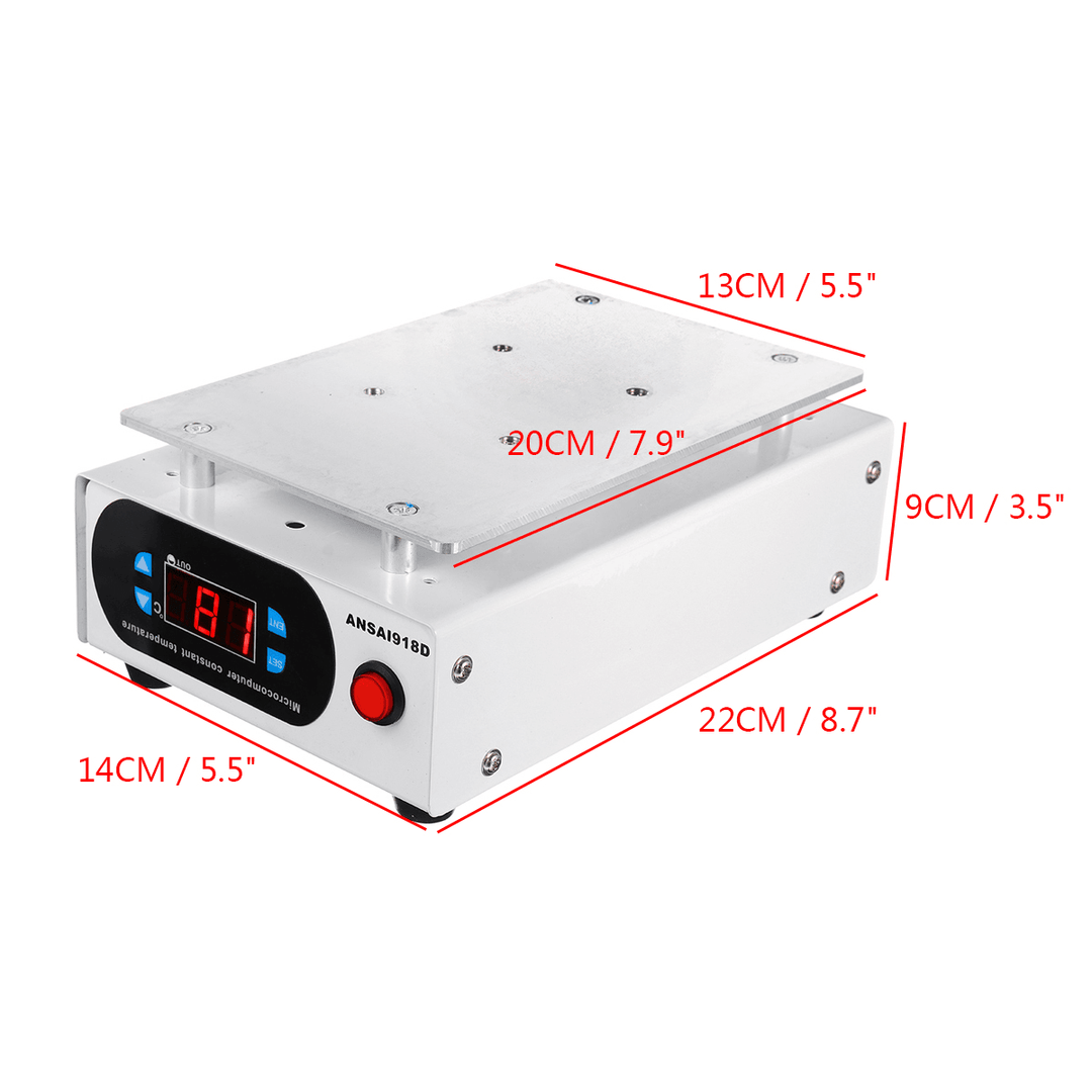 7'' Built-In Vacuum Mobile Phone LCD Glass Screen Separator Repair Machine - MRSLM