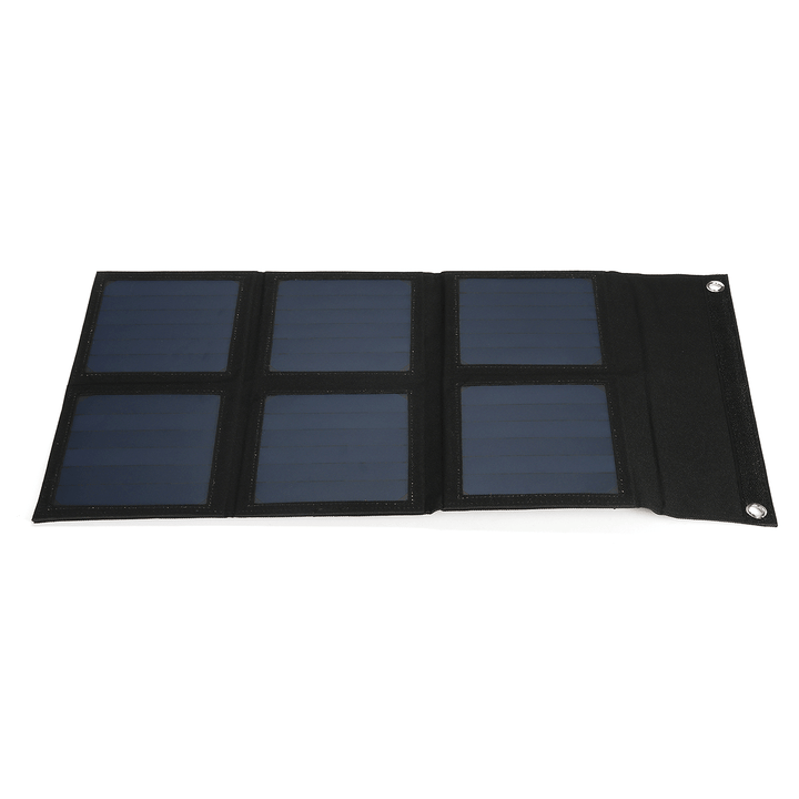 DL-SP30 80W 18V Efficient Solar Panel Solar Charger Tri-Fold Bag Foladable Solar Power Bank Panel Phone Charger - MRSLM