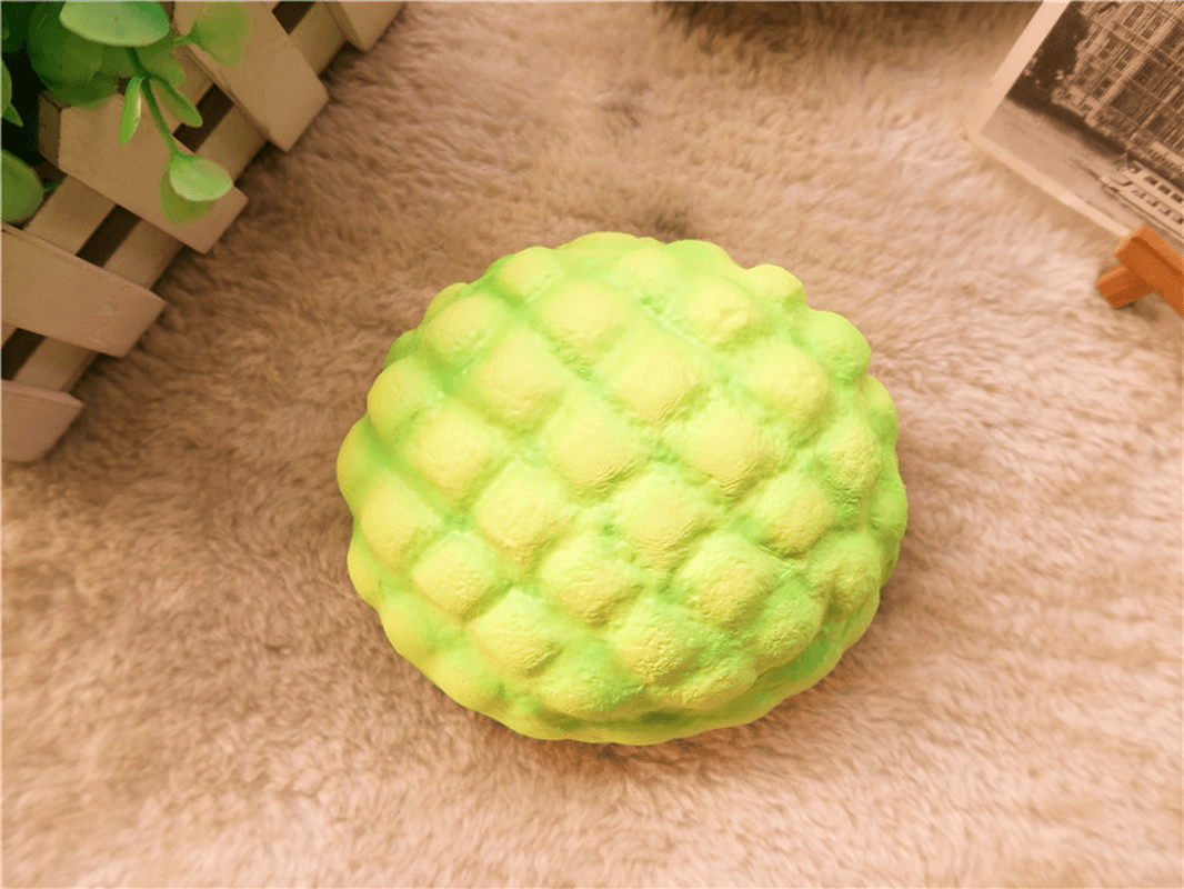 Bread Squishy Pineapple Bun 13CM Slow Rising Melonpan Gift Decor Soft Toys - MRSLM