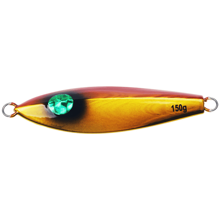 ZANLURE® 1PC 9Cm 150G Luminous Fishing Hard Iron Bait with Laser Coating Strong Fishing Lure - MRSLM