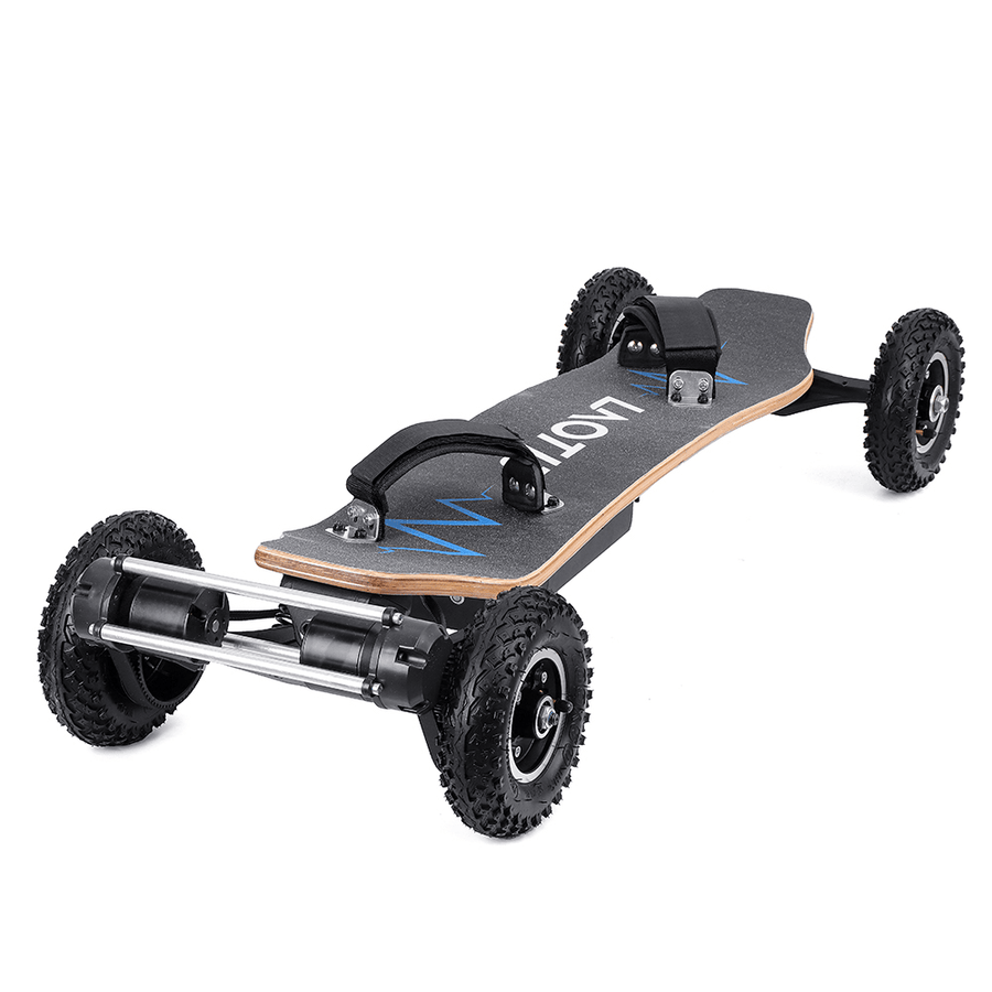 LAOTIE® H2C Pro 7.8Inch off Road Tire 10Ah 2X1650W Dual Motor Electric Skateboard 40Km/H Top Speed 35Km Max Range 120Kg Max Load - MRSLM