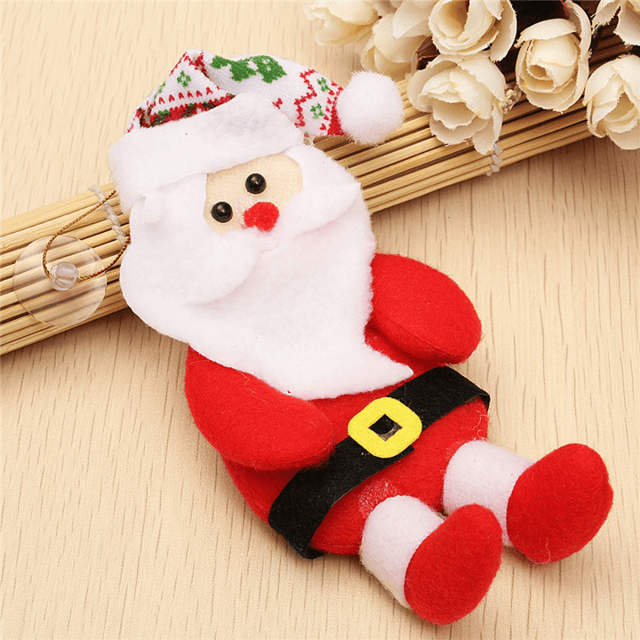 Snowman Bear Elk Ornament Christmas Classical Tree Decoration Home Decor - MRSLM