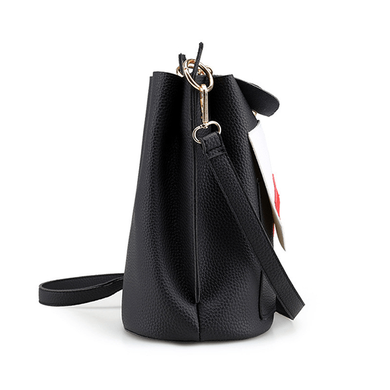 Women PU Leather Cute Phone Bag Trendy Mini Crossbody Shoulder Bag - MRSLM