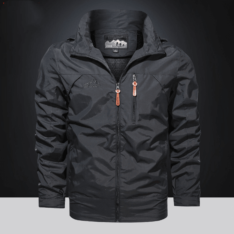 Windproof and Breathable Casual Hooded Jacket - MRSLM