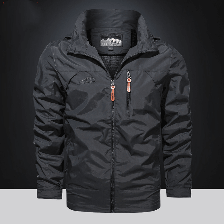 Windproof and Breathable Casual Hooded Jacket - MRSLM