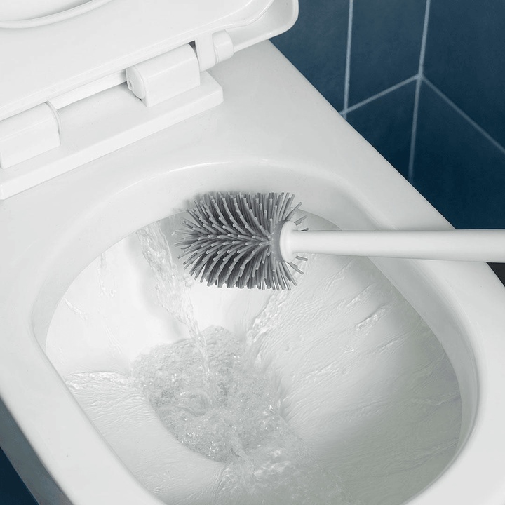 Xiaomi YB-05 Upright Storage Toilet Brush Cleaning Brush High TPR Soft Rubber PP Plastic Brush for Bathroom Toilet Floor from Xiaomi Youpin - MRSLM