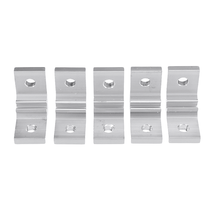 Machifit 5Pcs Aluminium Angle Corner Bracket 90 Degree Corner Connector Bracket for 2020 3030 4040 Aluminum Extrusions - MRSLM