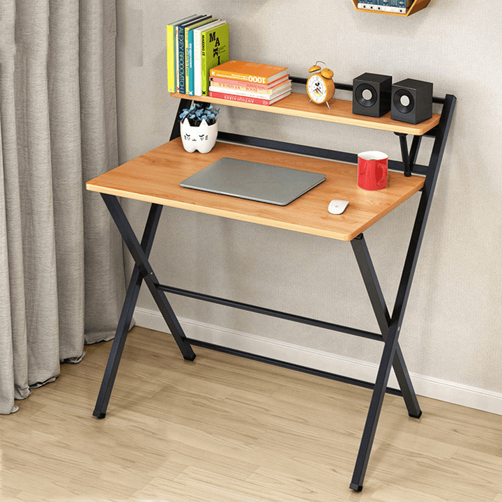 Computer Desk Simple Folding Table Study Desk Home Desktop Computer Desk Small Table for Home Office - MRSLM