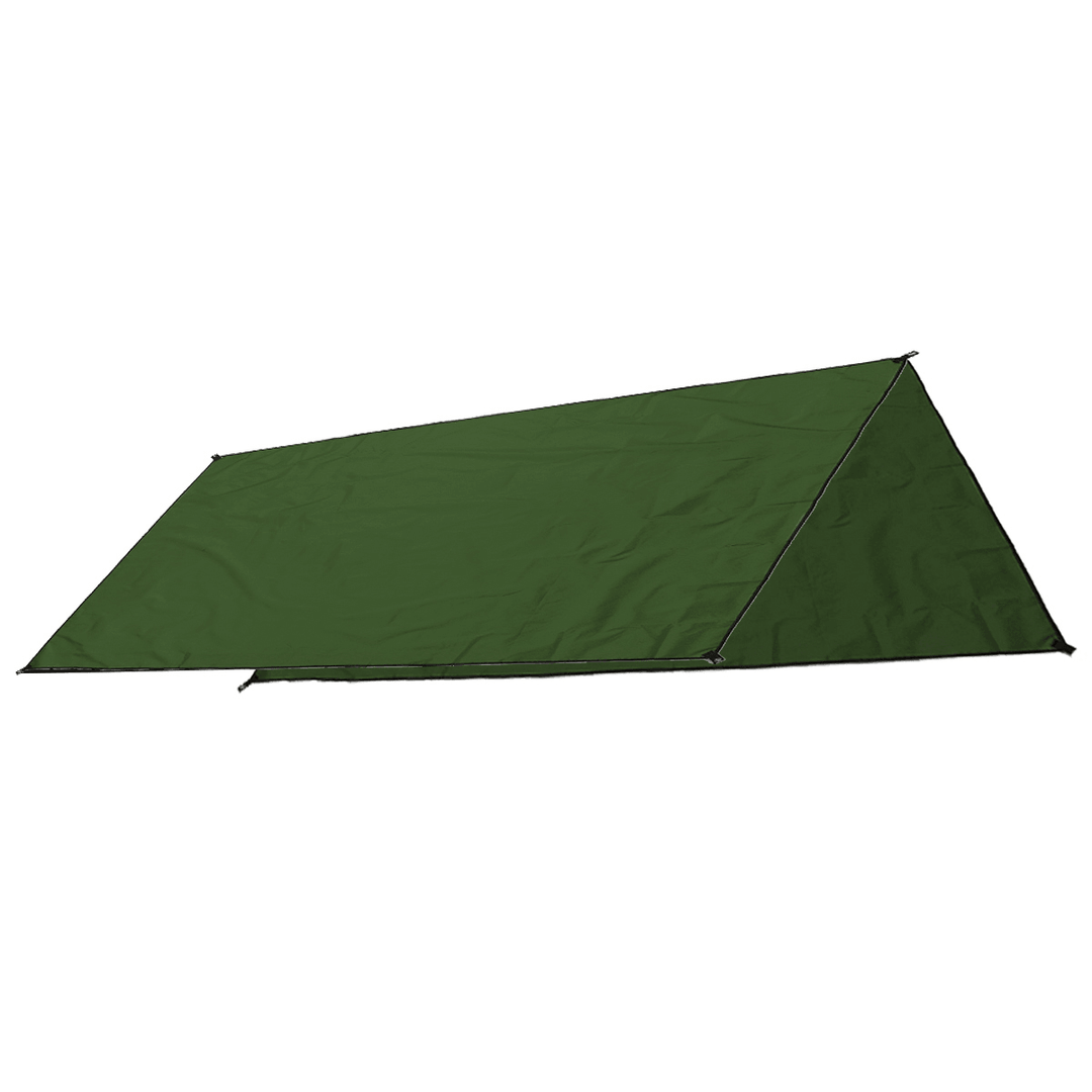 210X300Cm Outdoor Camping Tent Sunshade Rain Sun UV Beach Canopy Awning Shelter Beach Picnic Mat Ground Pad - MRSLM