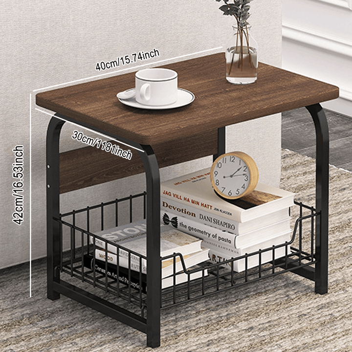 Creative Mini Sofa Edge Ark Small Tea Table Small Bedroom Small Bedside Table - MRSLM