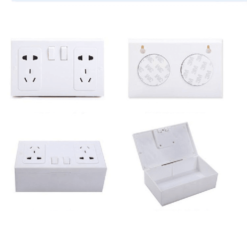 Socket Shape Storage Box Door Takagism Fun Game and Real Life Supply Room Escape Room Game Props - MRSLM