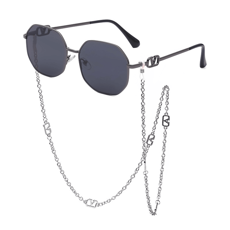 Anti Drop Chain Lanyard with the Same Irregular Sunglasses Women'S Trend - MRSLM