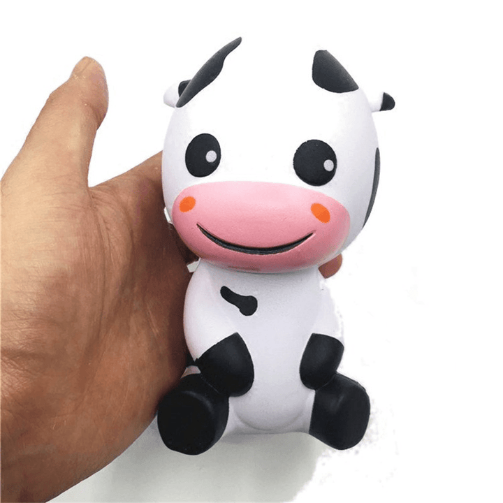 Squishy Baby Cow Jumbo 14Cm Slow Rising with Packaging Animals Collection Gift Decor Toy - MRSLM