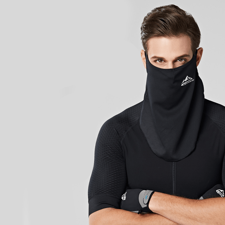 Windproof Dust Collar Quick Dry Breathable Cold Headgear Bandana Balaclava Neck Gaiter Neck Tube UV Resistant Quick Dry Lightweight Materials Cycling for Adults - MRSLM