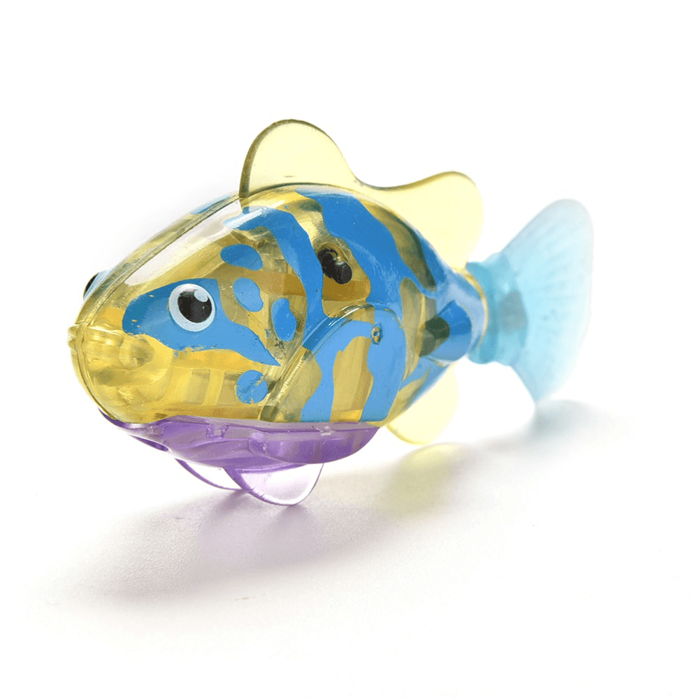 Pets Robotic Fish Activated Battery Powered Robotic Pet Toys for Fishing Tank Decorating Fish - MRSLM