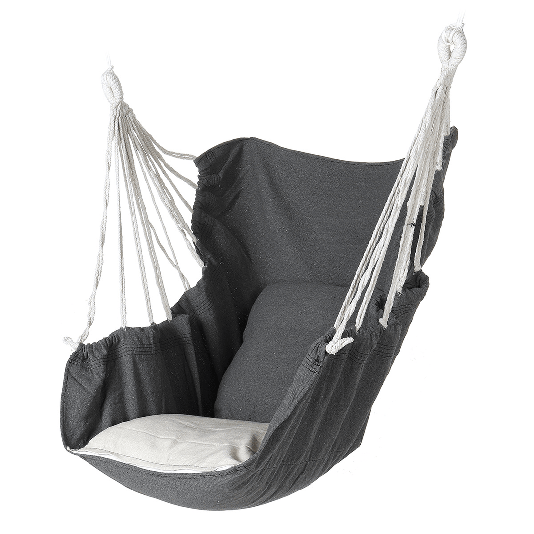 Max Load 200KG Hanging Rope Chair Hammock Swing Seat Indoor Outdoor Patio Porch Garden Supplies - MRSLM