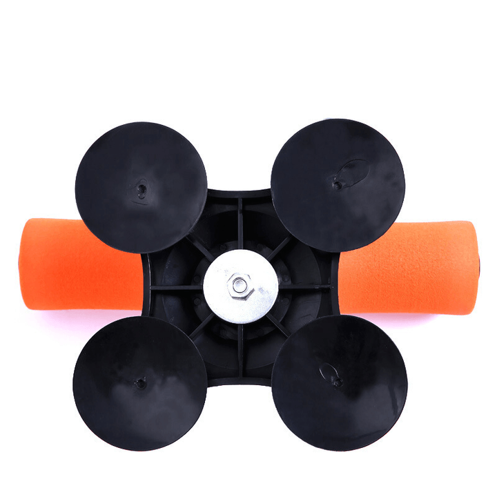 4-Suction Cup Portable Floor Workout Sit up Bar Muscle Training Sit-Up Aids Abdominal Trainer Home Exercise Tools - MRSLM