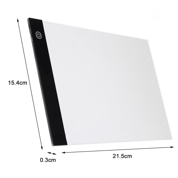 A4/A5 LED Drawing Boards Tracing Board Copy Pads LED Drawing Tablet Plate Art Writing Table Stepless Dimming Artcraft Light Box - MRSLM