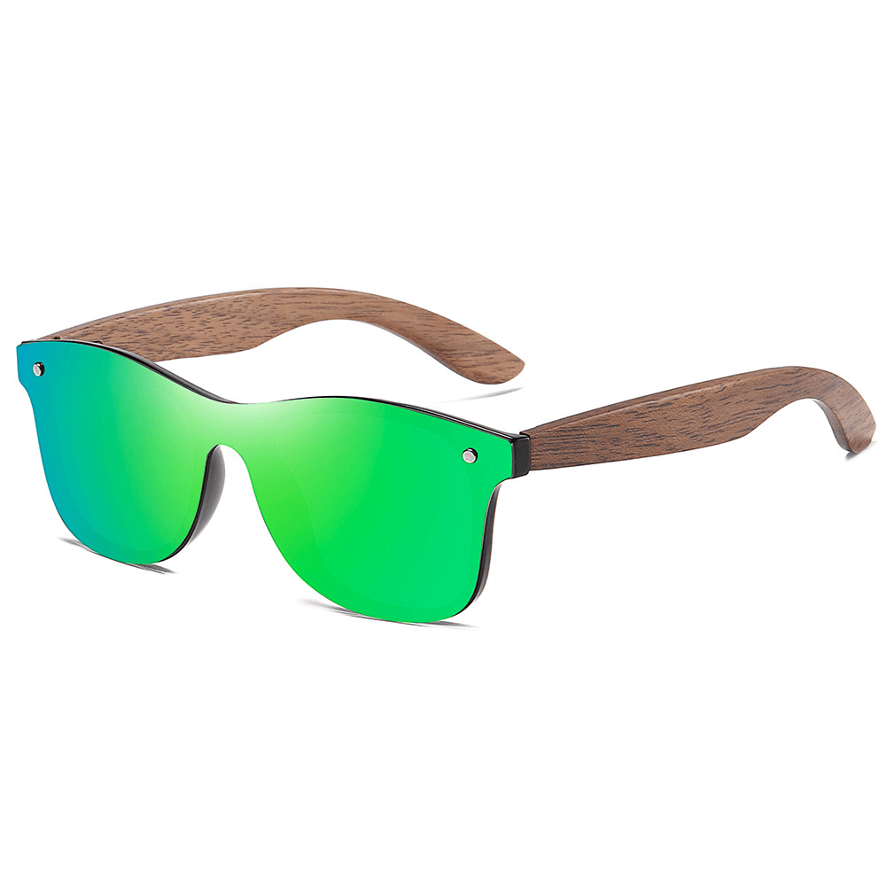 Walnut Leg Sunglasses Fashion Glasses - MRSLM