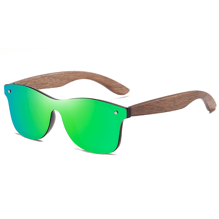 Walnut Leg Sunglasses Fashion Glasses - MRSLM