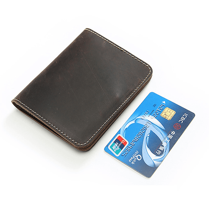 Men Genuine Leather Multi-Function Driver'S License Wallet Holder - MRSLM