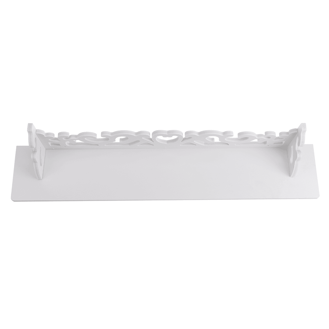 Wall Hanging Storage Shelf PVC Board Home Art Decorative Bedroom Display Rack - MRSLM