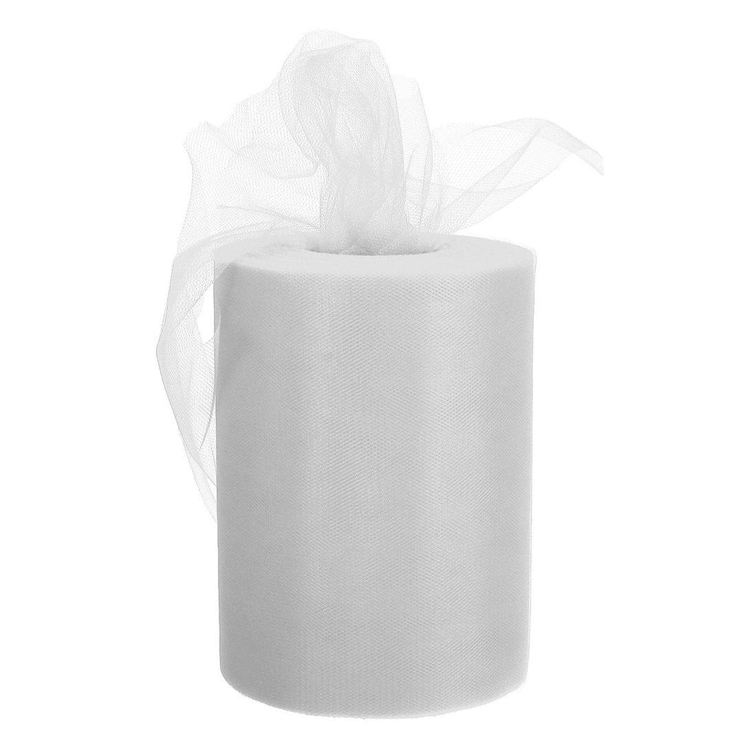 CAMTOA 100 Yard Tulle Roll Sequin Tulle Tutu Trim Craft Wedding DIY Decoration - MRSLM