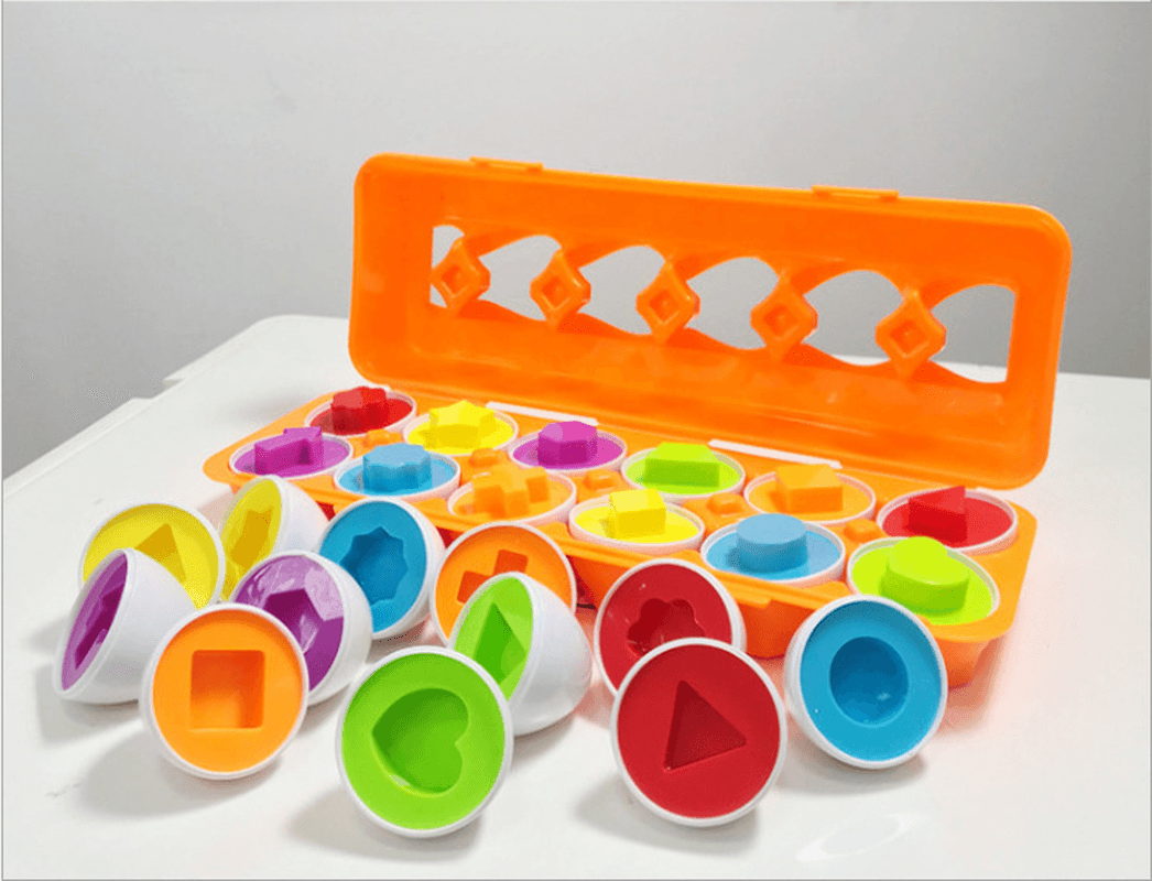 Smart Matching Egg Box Color Shape Matching Smart Matching Egg Intelligence Toy - MRSLM