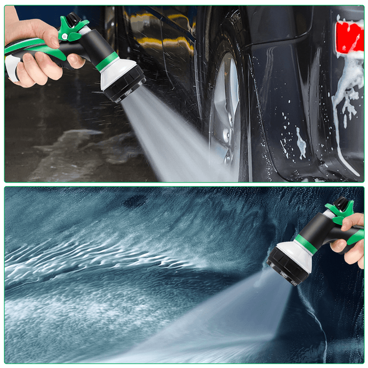 Garden Multifunction 8 Mode Water Spear Household Watering Nozzle Sprinkler Car Wash Spraying Spear - MRSLM